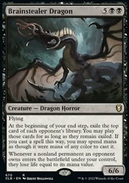 Brainstealer Dragon (V.1) - Commander Legends: Battle for Baldur's Gate: Extras (Rare) [XCLB-670]