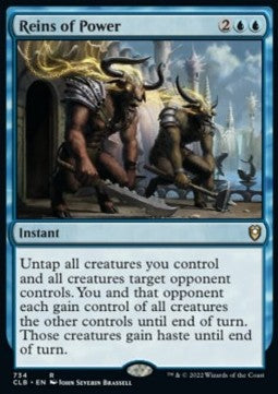 Reins of Power - Commander Legends: Battle for Baldur's Gate: Extras (Rare) [XCLB-734]