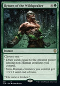 Return of the Wildspeaker - Commander Legends: Battle for Baldur's Gate: Extras (Rare) [XCLB-831]