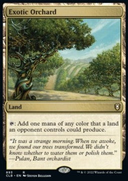 Exotic Orchard - Commander Legends: Battle for Baldur's Gate: Extras (Rare) [XCLB-893]