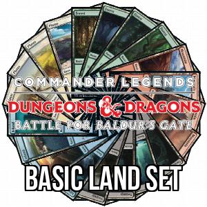 Commander Legends: Battle for Baldur's Gate: Extras: Basic Land Set - Commander Legends: Battle for Baldur's Gate: Extras (Land)