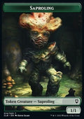 Saproling Token (Green 1/1) - Commander Legends: Battle for Baldur's Gate: Extras (Token) [XCLB-T14]