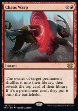 Chaos Warp - Double Masters 2022 (Rare) [2X2-105]