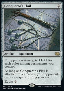 Conqueror's Flail - Double Masters 2022 (Rare) [2X2-302]