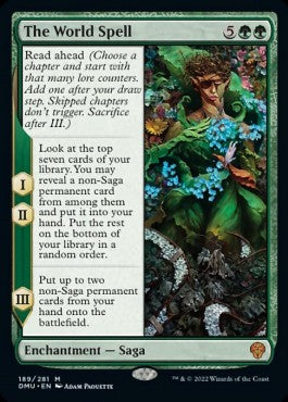 The World Spell - Dominaria United (Mythic) [DMU-189]