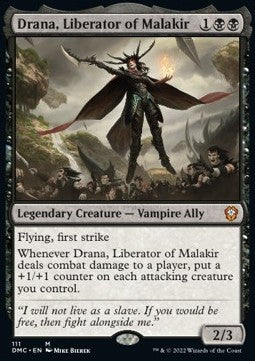 Drana, Liberator of Malakir - Commander: Dominaria United (Mythic) [DMC-111]