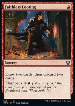 Faithless Looting - Commander: Dominaria United (Common) [DMC-122]