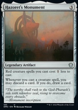 Hazoret's Monument - Commander: Dominaria United (Uncommon) [DMC-183]