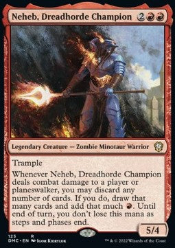 Neheb, Dreadhorde Champion - Commander: Dominaria United (Rare) [DMC-125]