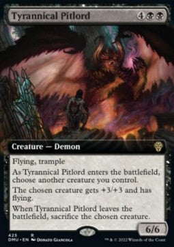 Tyrannical Pitlord (V.2) - Dominaria United: Extras (Rare) [XDMU-425]