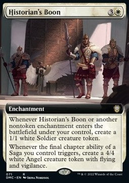 Historian's Boon - Commander: Dominaria United: Extras (Rare) [XDMC-71]