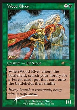 Wood Elves - 30th Anniversary Celebration (Rare) [30C-5]
