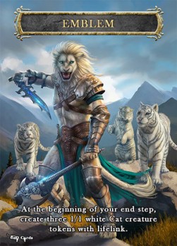 Ajani, Adversary of Tyrants Emblem - GnD Cards (Token)