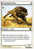 Savannah Lions - Eighth Edition (Rare) [8ED-43]