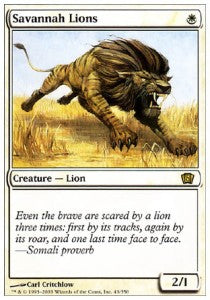 Savannah Lions - Eighth Edition (Rare) [8ED-43]