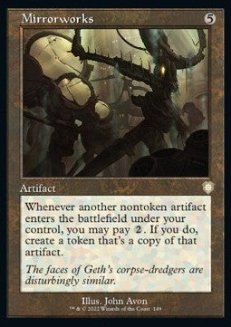 Mirrorworks - Commander: The Brothers' War (Rare) [BRC-149]