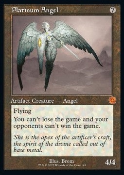 Platinum Angel (V.1) - Retro Frame Artifacts (Mythic) [BRR-41]
