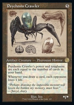 Psychosis Crawler (V.2) - Retro Frame Artifacts (Rare) [BRR-107]