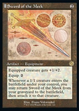 Sword of the Meek (V.2) - Retro Frame Artifacts (Rare) [BRR-122]