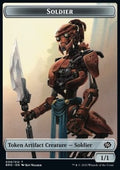 Soldier Token (Artifact 1/1) (V.2) - The Brothers' War: Extras (Token) [XBRO-T09]