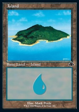 Island (V.1) - Dominaria Remastered (Land) [DMR-404]
