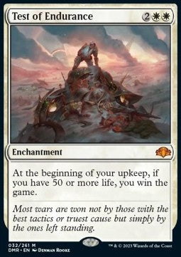 Test of Endurance - Dominaria Remastered (Mythic) [DMR-32]
