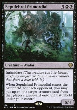Sepulchral Primordial - Starter Commander Decks (Rare) [SCD-106]