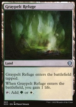 Graypelt Refuge - Starter Commander Decks (Uncommon) [SCD-303]
