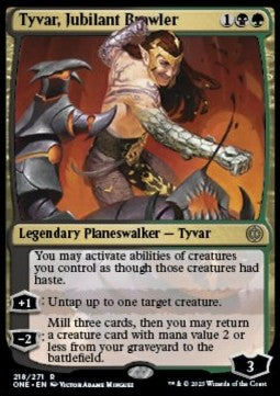 Tyvar, Jubilant Brawler - Phyrexia: All Will Be One (Rare) [ONE-218]