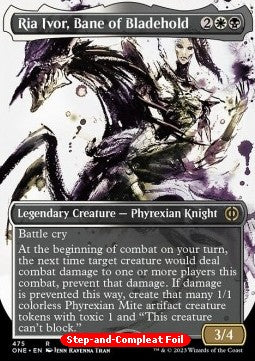 Ria Ivor, Bane of Bladehold (V.2) - Phyrexia: All Will Be One: Extras (Rare) [XONE-475]
