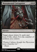 Monumental Corruption - Commander: Phyrexia: All Will Be One (Rare) [ONC-24]