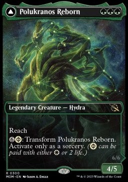 Polukranos Reborn // Polukranos, Engine of Ruin - March of the Machine: Extras (Rare) [XMOM-300]