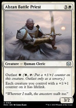 Abzan Battle Priest - Commander: March of the Machine (Uncommon) [MOC-164]