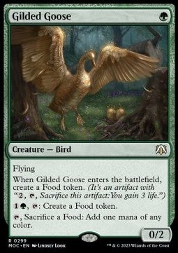 Gilded Goose - Commander: March of the Machine (Rare) [MOC-299]