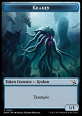 Kraken Token (Blue 1/1) - March of the Machine: Extras (Token) [XMOM-T4]