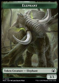 Elephant Token (G 3/3) // City's Blessing Token - Commander: March of the Machine: Extras (Token) [XMOC-T 30/45]
