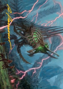 Art Series: Etali, Primal Sickness (V.2) - March of the Machine: Extras (Tip Card) [XMOM-A32]