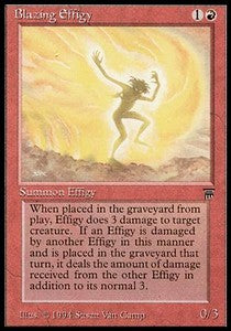 Blazing Effigy - Legends (Common)