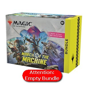 March of the Machine: Empty "Fat Pack Bundle" Box - March of the Machine