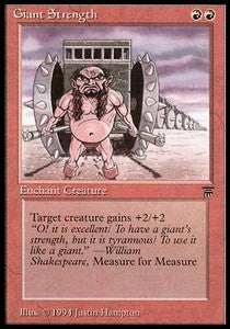 Giant Strength - Legends (Common)