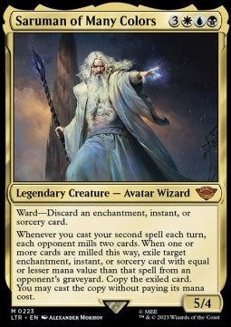 Saruman of Many Colors - The Lord of the Rings: Tales of Middle-earth (Mythic) [LTR-223]