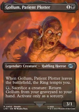 Gollum, Patient Plotter (V.2) - The Lord of the Rings: Tales of Middle-earth: Extras (Uncommon) [XLTR-450]