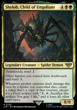 Shelob, Child of Ungoliant - The Lord of the Rings: Tales of Middle-earth (Rare) [LTR-230]
