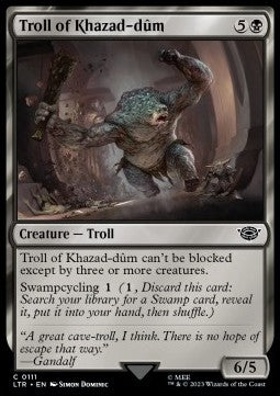 Troll of Khazad-dûm - The Lord of the Rings: Tales of Middle-earth (Common) [LTR-111]