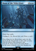 Boon of the Wish-Giver - Commander: The Lord of the Rings: Tales of Middle-earth (Uncommon) [LTC-185]