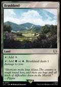 Brushland - Commander: The Lord of the Rings: Tales of Middle-earth (Rare) [LTC-297]