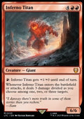 Inferno Titan - Commander: The Lord of the Rings: Tales of Middle-earth (Mythic) [LTC-223]