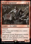 Orcish Siegemaster - Commander: The Lord of the Rings: Tales of Middle-earth (Rare) [LTC-33]
