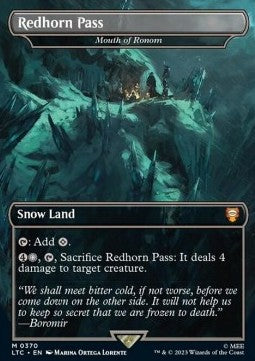 Mouth of Ronom (V.1) - Commander: The Lord of the Rings: Tales of Middle-earth: Extras (Mythic) [XLTC-370]