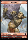 Goblin Token (R 1/1) // Wraith Token (B 3/3) - Commander: The Lord of the Rings: Tales of Middle-earth: Extras (Token) [XLTC-T 8/7]